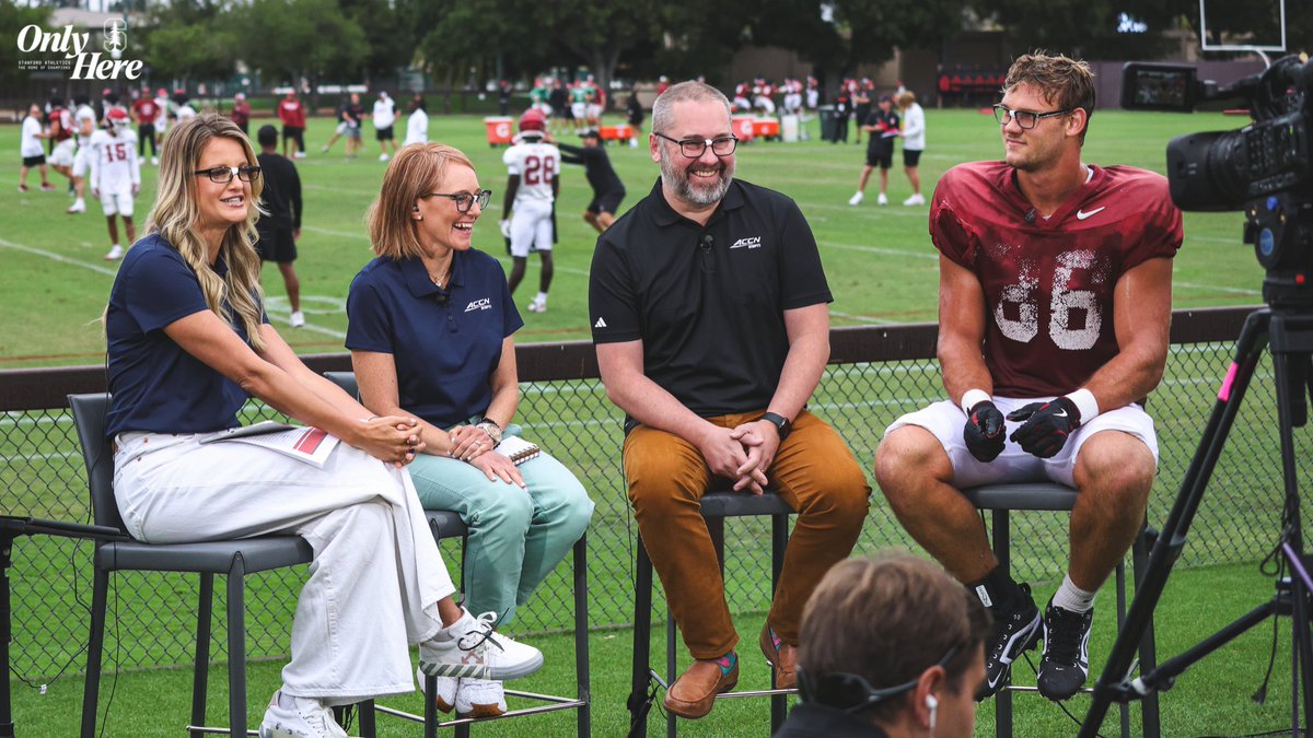 Stanford Football (@stanfordfball) on Twitter photo Thanks for stopping by The Farm, <a href="/accnetwork/">ACC Network</a> ๐ฒ๐ฅ
Catch ACC Road Tripโs Stanford stop tonight at 6p PT. Thanks for stopping by The Farm, <a href="/accnetwork/">ACC Network</a> ๐ฒ๐ฅ
Catch ACC Road Tripโs Stanford stop tonight at 6p PT.