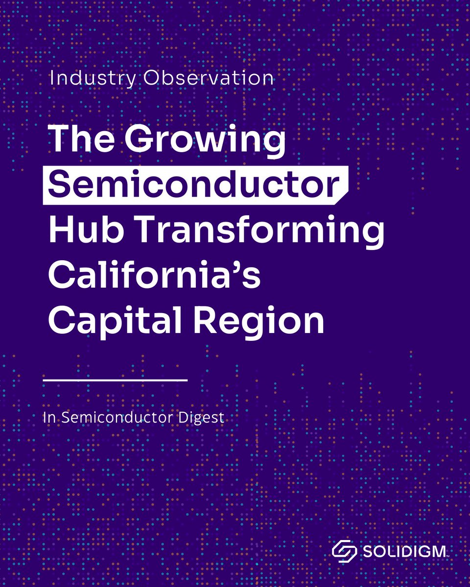 solidigm's tweet photo. We've found an exceptional home in Rancho Cordova, grounded in innovation, growth, and collaboration. Greater Sac has been the perfect place to realize our vision of redefining data storage, especially for high-demand applications like AI. Read why: https://t.co/RzFQBQYqvT https://t.co/IaFHzki5b0