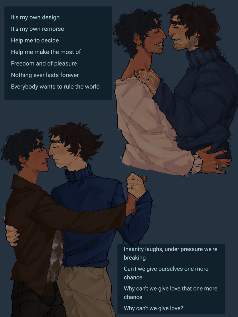 salsichatoscana's tweet image. desenho inteiro e de pertinho. eu literalmente fiquei soluçando de chorar enquanto tava revendo a cena deles
acho que meu ponto fraco é um casal gay que não consegue ficar junto por conta da homofobia da cidade pequena que eles vivem. roma você me paga.
#EquinócioRPG