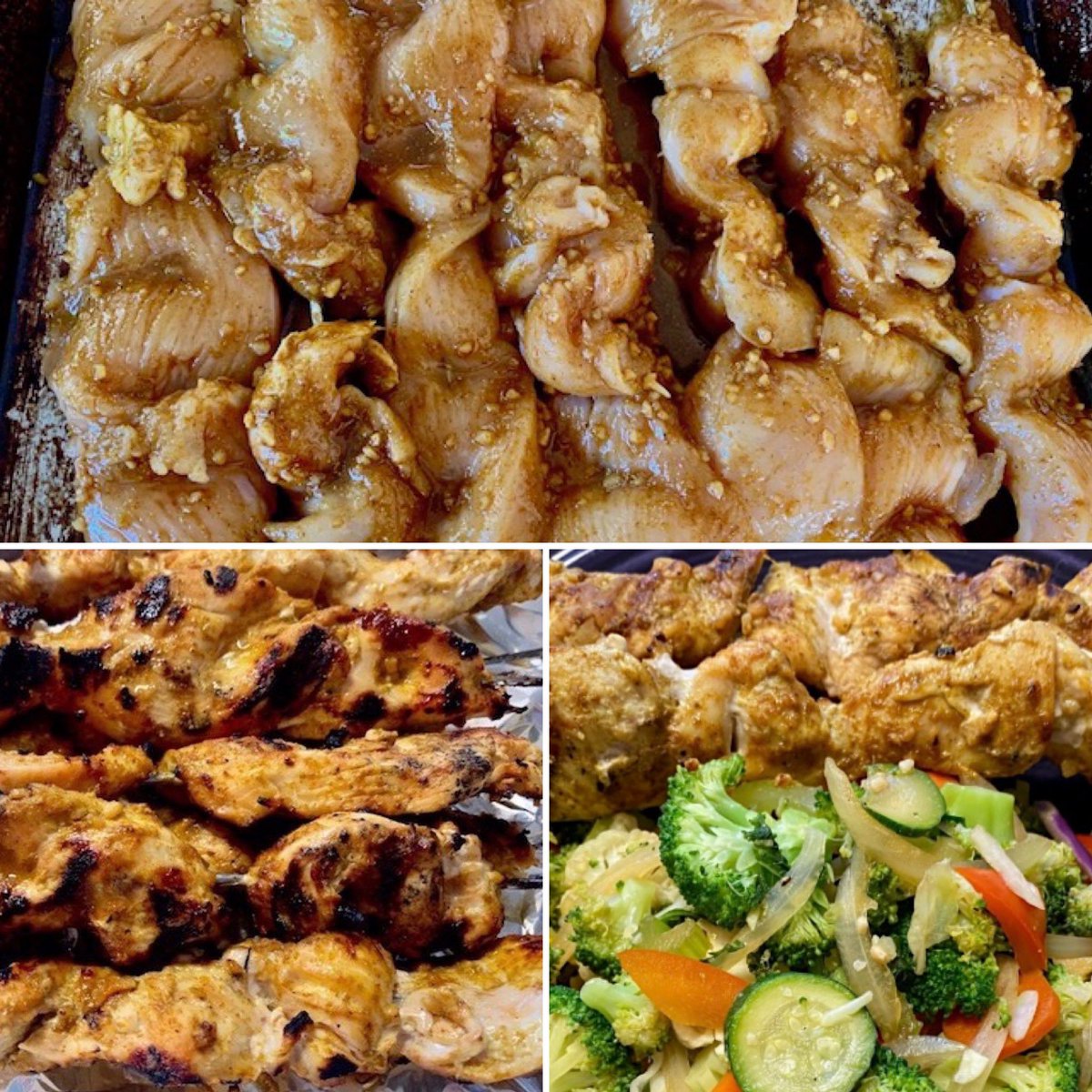 Satay chicken that only has to marinate for 30 minutes. The best you will ever make! And it’s super easy. marysbusykitchen.com/satay-chicken-…