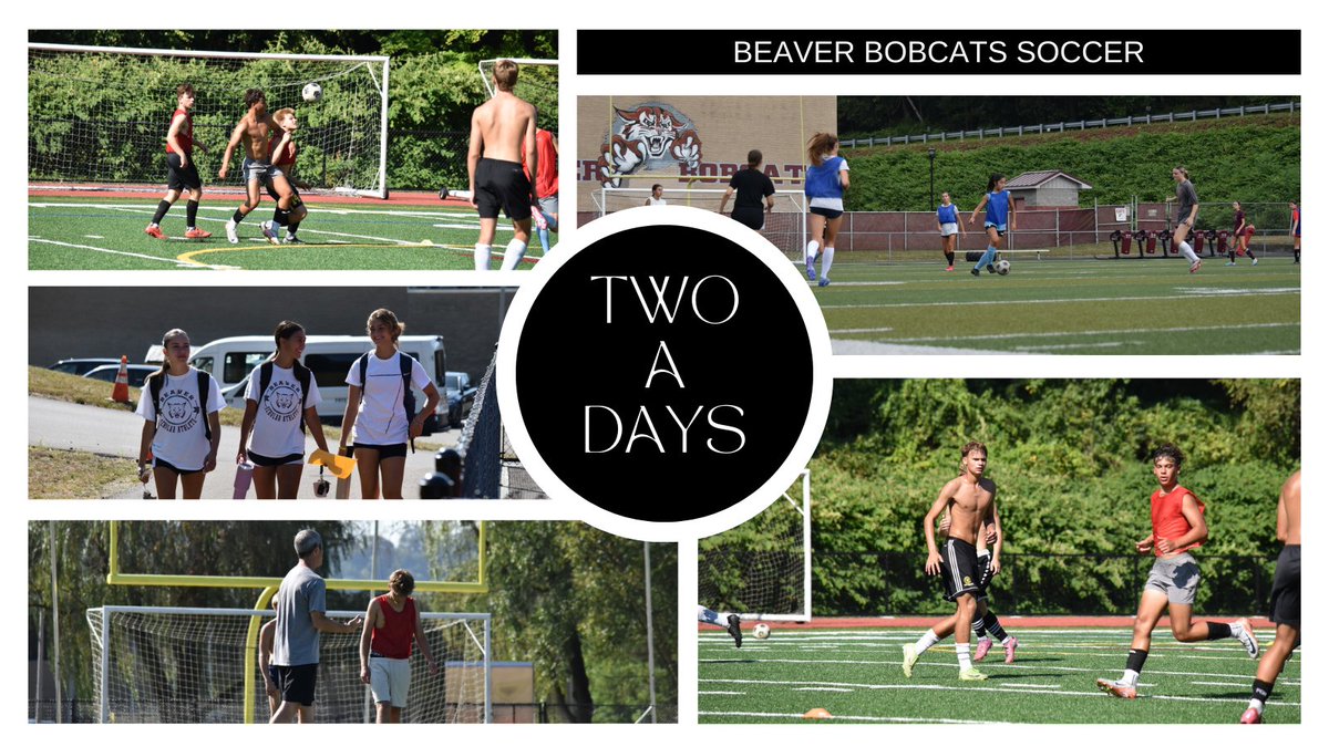 BVR ⚽️ 
Two~A~Days are NVR fun 🏃🏽‍♀️ especially in this 🌞 However these kiddos seem to be 🩷 it!  

#lovethegrind