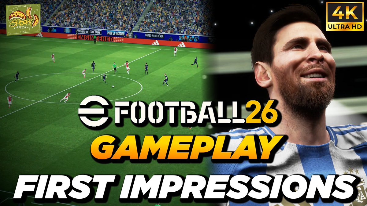 SpoonyPizzas's tweet image. 🚨 eFootball 2026 First Impressions! 🚨

Flashy cards mean NOTHING if the gameplay hasn’t evolved ⚽

2 Full matches – has Konami finally levelled up?

The Marseille turn is BACK!

🎥 Watch here 👉 youtu.be/qTlE2RlsAzg

#eFootball2026 #Gameplay #FirstImpressions