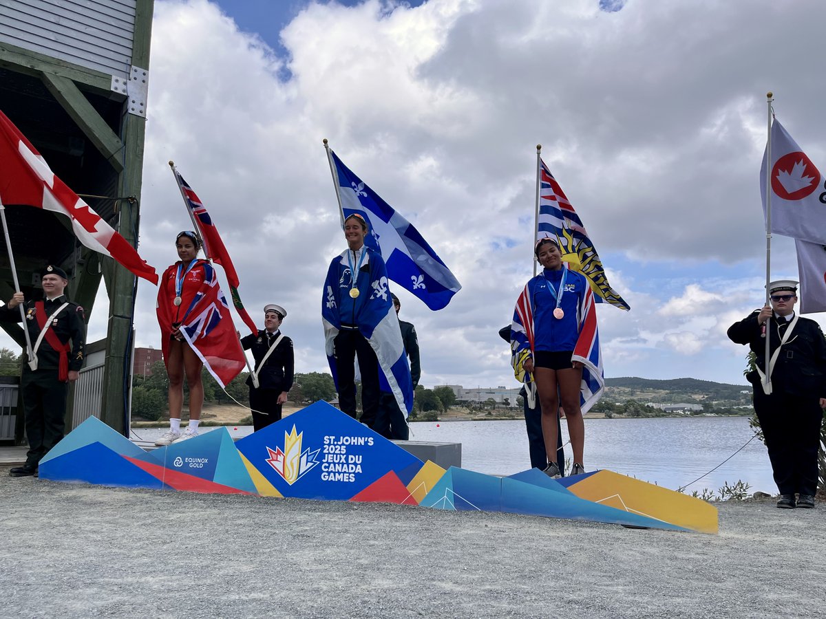 CanoeKayakBC's tweet photo. Medal Alert! 🚨🥉 Team BC's Keisa Bleiler has won Bronze in the Women's C1 - 200m at the 2025 Canada Summer Games on day 4 of competition in St. John's, Newfoundland. 🍁

#GoTeamBC #WEareBC #CKBC @2025canadagames https://t.co/xHYzmSXpth