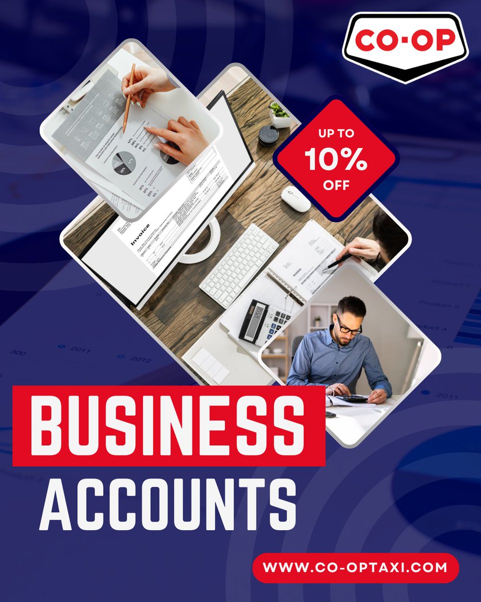 Attention Businesses! 📢📢
Your time matters. Your clients matter.
That’s why Co-op Taxi offers Business &amp; Corporate Accounts so you can book:
💻Online
📲In our App
📱Over the Phone

 780-425-2525 |  AccountsReceivable@co-optaxi.com | co-optaxi.com