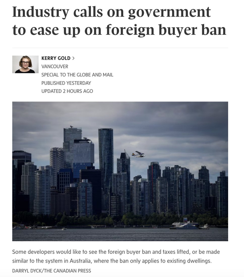 Lidsville's tweet photo. Latest Kerry Gold article in the Globeโon the crying of the same real estate developers who drove up our housing prices.
No, they should not be bailed out.
https://t.co/76j6eNif7a #vanre #bcpoli #vanpoli #cdnpoli https://t.co/6OpohXNoJy