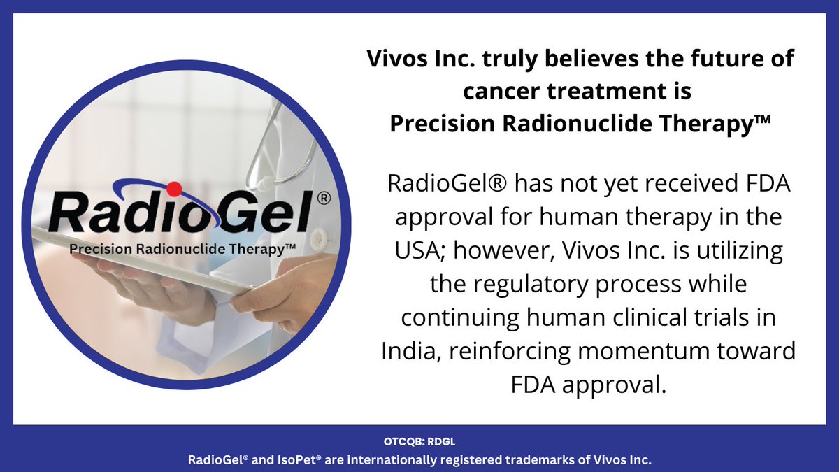 We believe in RadioGel® and we stand strong as a team today! Our RadioGel Team members are working overtime to answer the FDA’s questions over the next several days as we continue to work towards our goal of FDA approval for human trials at the Mayo Clinic. $RDGL