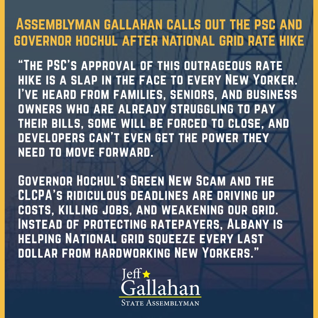 Assemblyman Jeff Gallahan tweet media