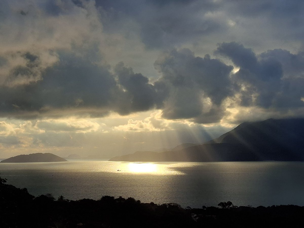 liliumgb's tweet photo. Terminando o dia com esse visu. #visual #natureza #mar #árvores #arpuro #céu https://t.co/RrUAE6jDbn