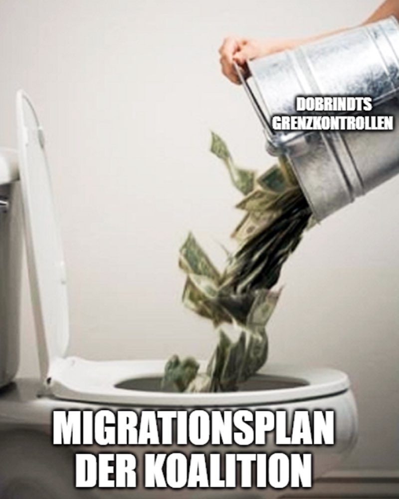 Millionen für symbolische Abschiebungen &amp; aufwändige Grenzkontrollen? Dobrindt's Maßnahmen sind ineffektiv. Können wir dieses Geld nicht viel besser für Integration &amp; nachhaltige Lösungen einsetzen?