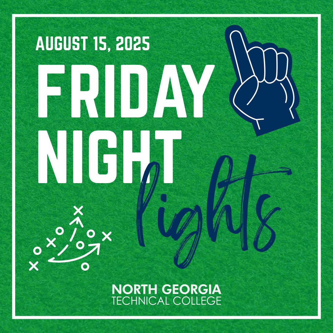 Friday Night Lights are back! Join us this Friday, August 15 for the Stephens County @ Habersham Central game or the White County @ Rabun County game. Grab some NGTC swag, register for giveaways and hang out with fellow wolves. We hope to see you there!