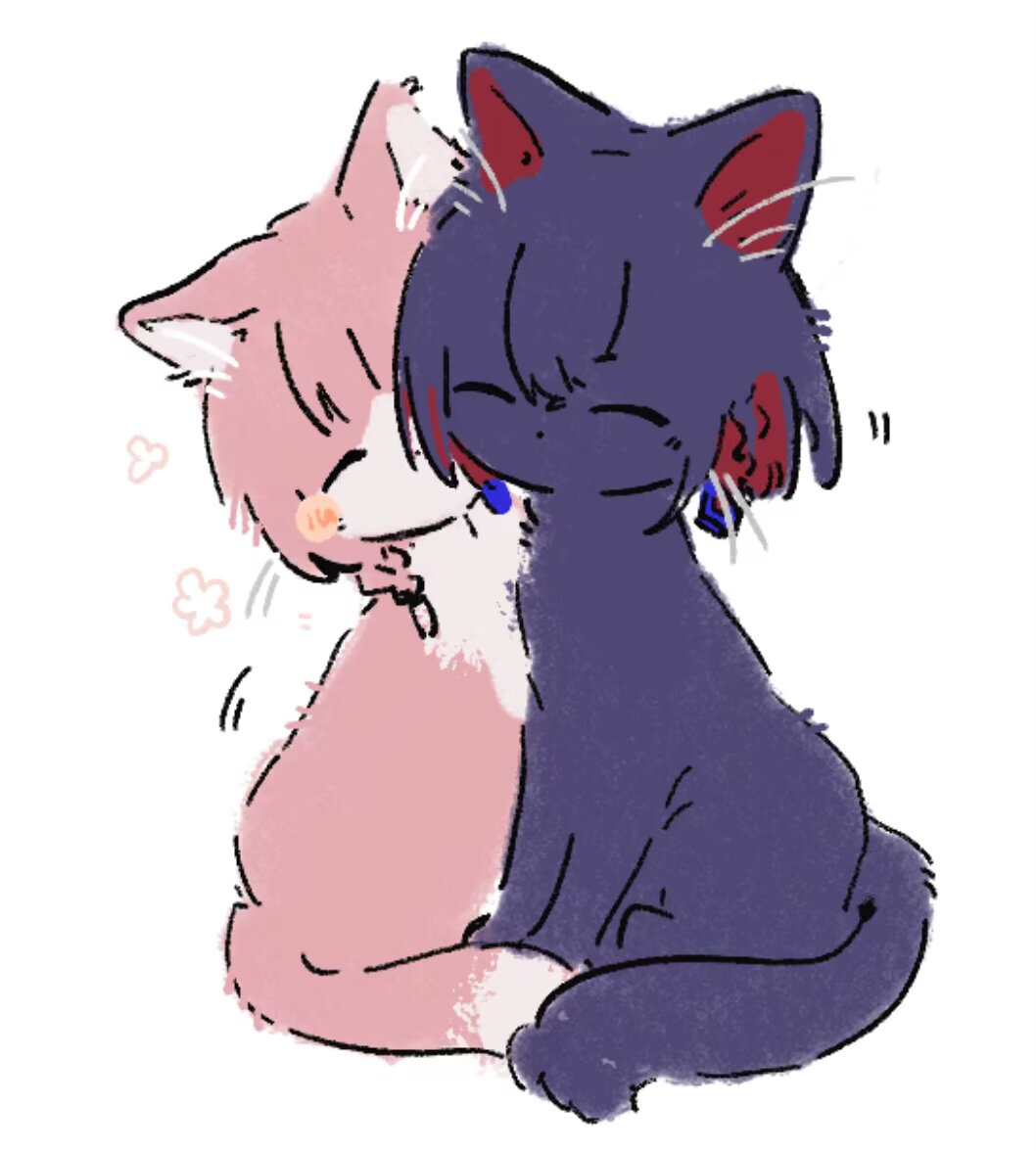 #神椿市建設中 #神椿市復興美術部 
【搬運】🐱