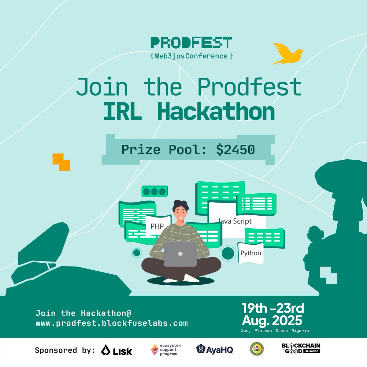 Psss... ProdFesters... Let's play a game. Shall we?

Tag a friend in this comments section and tell them to come to ProdFest. 

I'll start..... <a href="/Jayce_of_Web3/">Jayce.</a>. I know you are definitely coming. What excites you the most about ProdFest?

For me, I want to meet <a href="/SantiagoDevRel/">Santiago 📍 ETHEnugu 🇳🇬</a> and