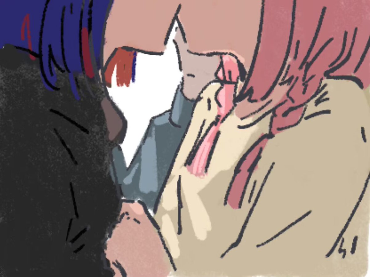 #神椿市建設中 #神椿市復興美術部 
【搬運】kiss？