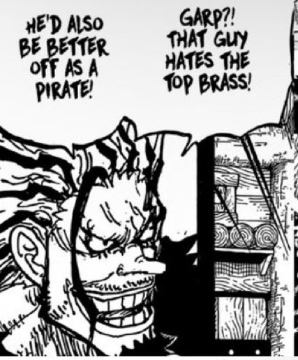 Rocks probably tried to recruit Garp too.