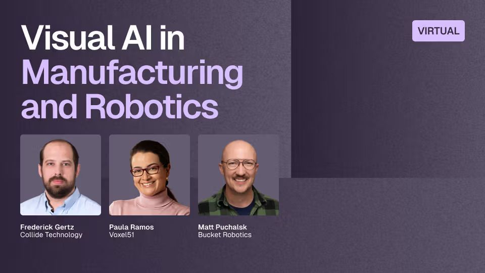 Voxel51 (@voxel51) on Twitter photo Presentations include:
➡️ "Scaling Synthetic Data for Industrial AI: From CAD to Model in Hours" by <a href="/lasermatts/">Matt Puchalski</a> from <a href="/BucketRobotics/">bucket_robotics</a>
➡️ "Detecting the Unexpected: Practical Approaches to Anomaly Detection in Visual Data" by Paula Ramos from Voxel51
➡️ "Swarm Intelligence: Presentations include:
➡️ "Scaling Synthetic Data for Industrial AI: From CAD to Model in Hours" by <a href="/lasermatts/">Matt Puchalski</a> from <a href="/BucketRobotics/">bucket_robotics</a>
➡️ "Detecting the Unexpected: Practical Approaches to Anomaly Detection in Visual Data" by Paula Ramos from Voxel51
➡️ "Swarm Intelligence: