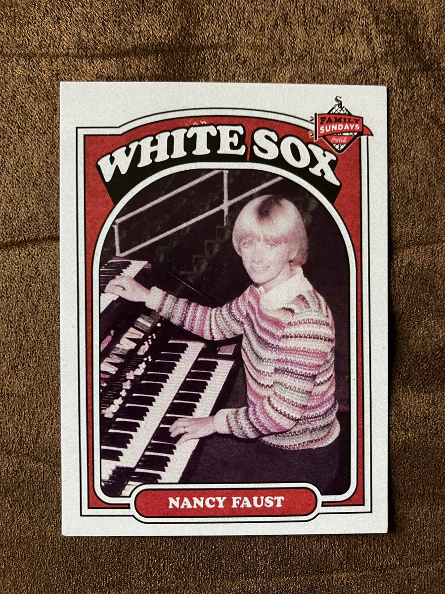 Abbey Road…Live At Leeds…Dark Side of the Moon…..and this.

A new CD re-issue of an album originally recorded at Comiskey Park and Chicago Stadium in 1977.

Autographed by <a href="/played41/">Nancy Faust</a> herself!! #WhiteSox
