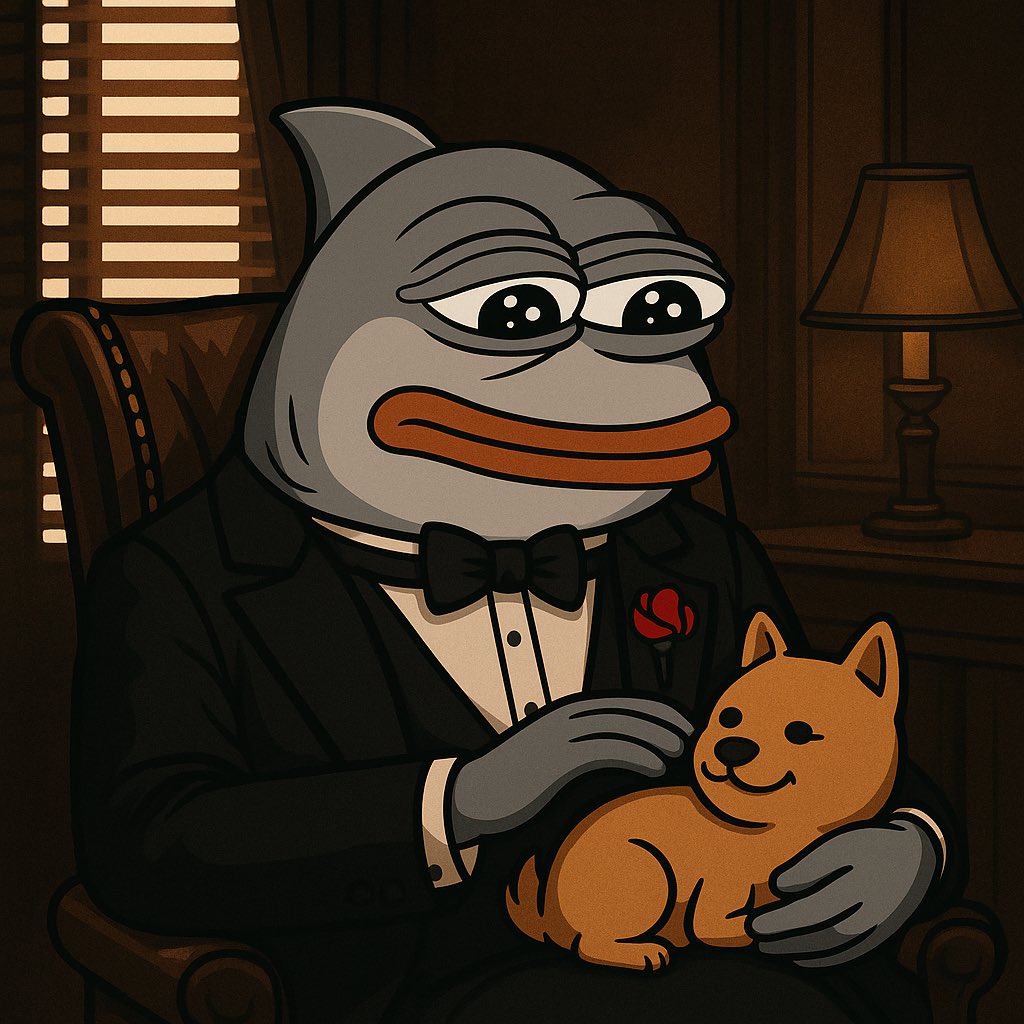 bruce_de_shark's tweet photo. Your memecoin sleeps with the fishes
- The Sharkfather

#memecoin #memecoins #SolanaMemeCoin #solana https://t.co/JMYUr34pT8
