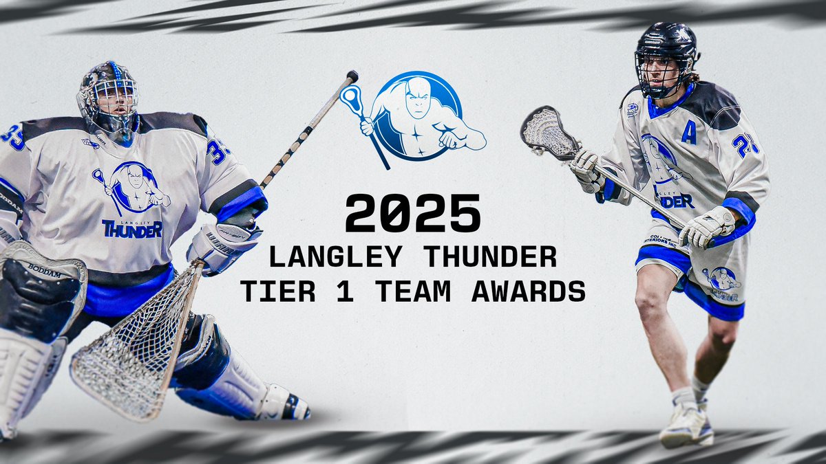 Congrats to our Junior Tier 1 Thunder award winners for leading the way this season! 🥍

Story: tinyurl.com/29s4xxt