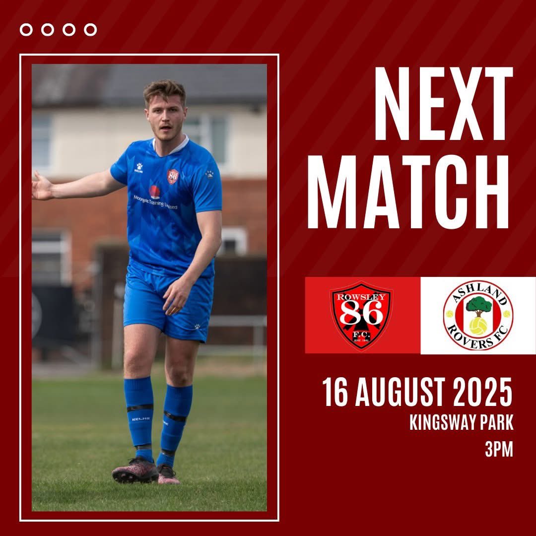 🔴⚽ 𝐑𝐞𝐬𝐞𝐫𝐯𝐞𝐬 𝐊𝐢𝐜𝐤 𝐎𝐟𝐟 𝐭𝐡𝐞 𝐒𝐞𝐚𝐬𝐨𝐧! ⚽🔴

Our Reserves also get their season underway this Saturday with an away trip to Ashland Rovers Reserves! 💪🔥

Let’s get behind the lads as they look to start strong on the road! ❤🖤
#86