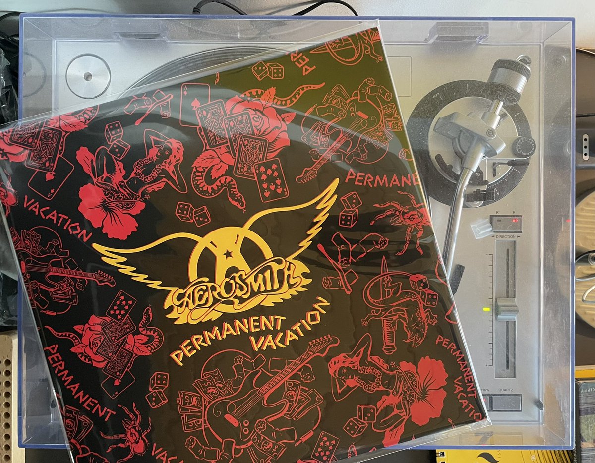 Aerosmith - PERMANENT VACATION (1987, 2016 reissue)

(Gracias por la música, <a href="/bigstore_cl/">Bigstore.cl</a> :D)

#NowSpinning
music for #makingcomics