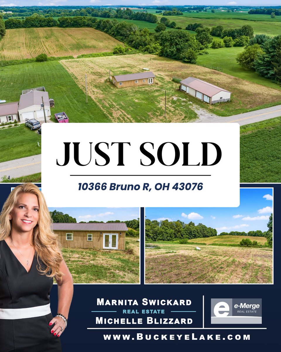 BuckeyeLake's tweet photo. From one dreamer to the next! 🥳

This 7-acre Thornville property has new owners! Excited to help the sellers start their next adventure and match buyers with its incredible potential.
Wishing both sides a bright, happy future! 🌻 https://t.co/vmPvAL4g8Y