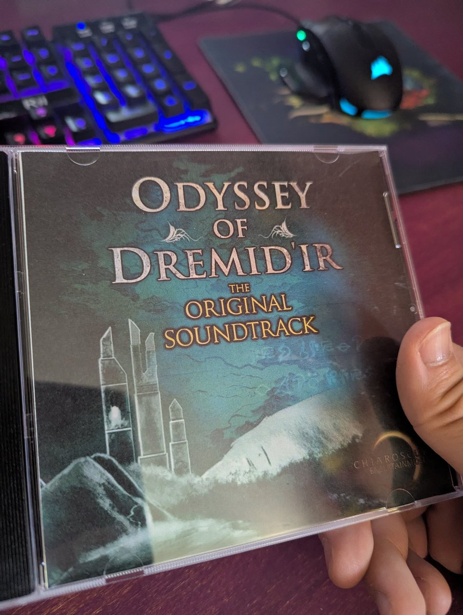 Huge if true? Official Soundtrack for Odyssey is up to two hours. I went all in trying to craft a truly outstanding score for this game.