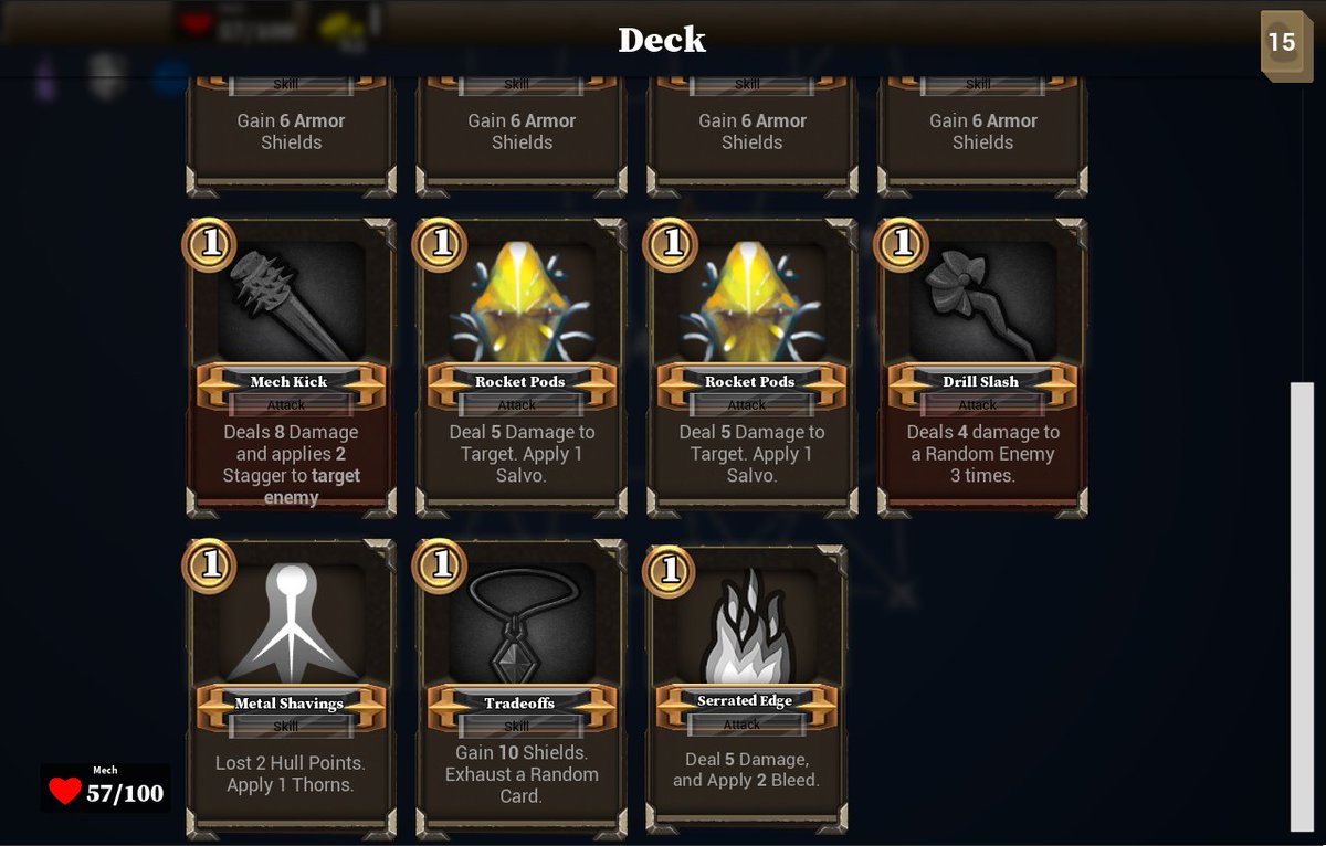 Antagonist_Dev's tweet image. Hey! An Announcement!

Eldritch Steel - A Mecha and Cosmic horror themed #deckbuilder
Delve into the Mines, fleeing a Creeping horror.
Upgrade your Mech, and uncover artifacts to overcome the creatures that linger below!

#Indiedev #gamedev #madewithunreal