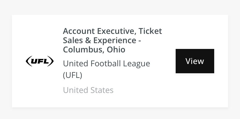 Dr. Jan Boehmer (@doctorboehmer) on Twitter photo Time has come: <a href="/TheUFL/">United Football League</a> is officially hiring for the new/relocated team to start playing in #ColumbusOH
<a href="/UFLNewsHubcom/">UFL News Hub</a> <a href="/UFLNewsroom/">UFL Newsroom</a> <a href="/UFLonFOX/">UFLonFOX</a> <a href="/UflFans/">UFL FANS</a> Time has come: <a href="/TheUFL/">United Football League</a> is officially hiring for the new/relocated team to start playing in #ColumbusOH
<a href="/UFLNewsHubcom/">UFL News Hub</a> <a href="/UFLNewsroom/">UFL Newsroom</a> <a href="/UFLonFOX/">UFLonFOX</a> <a href="/UflFans/">UFL FANS</a>