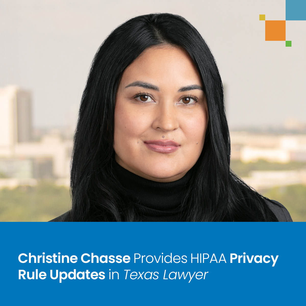 Discover Christine Chasse’s latest insights on current health care law in her <a href="/TexasLawyer/">Texas Lawyer</a> article, You Complied With the 2024 Reproductive Health Care Privacy Rule, but Then a Federal Judge in Texas Vacated It. Now What? tinyurl.com/zpff2r9h