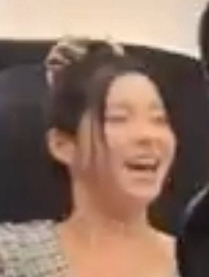 the hapiness of a girl who feels like she will shake her ass very soon