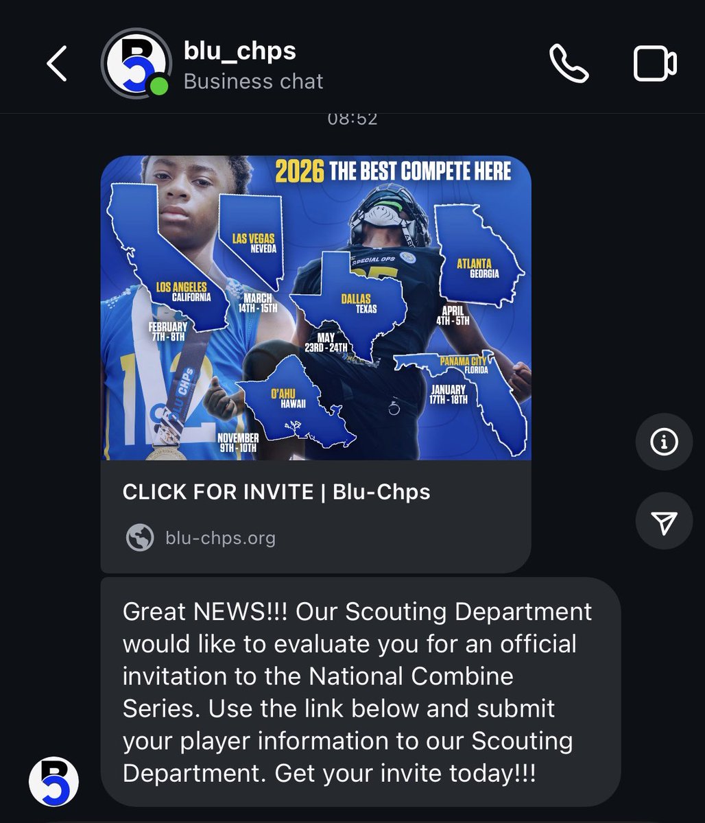 GabrielRuiz2011's tweet image. Thanks for the invite, @blu_chps!  #FootballCombine #GridironGrind
#TrenchesWork #SpeedAndPower
#NextLevelAthlete #GridironGoals