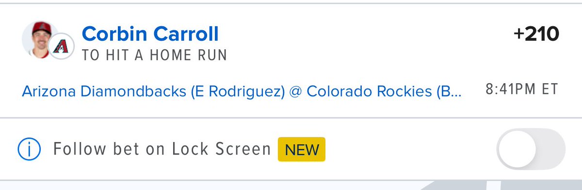 InCodyWeTrust1's tweet photo. Corbin Carroll Day ⚾️💣 🎯 

Can we go 3/3 on these? 👀 

Plays ➡️ https://t.co/JRlGCJkl75 https://t.co/DqlU5Rkzek