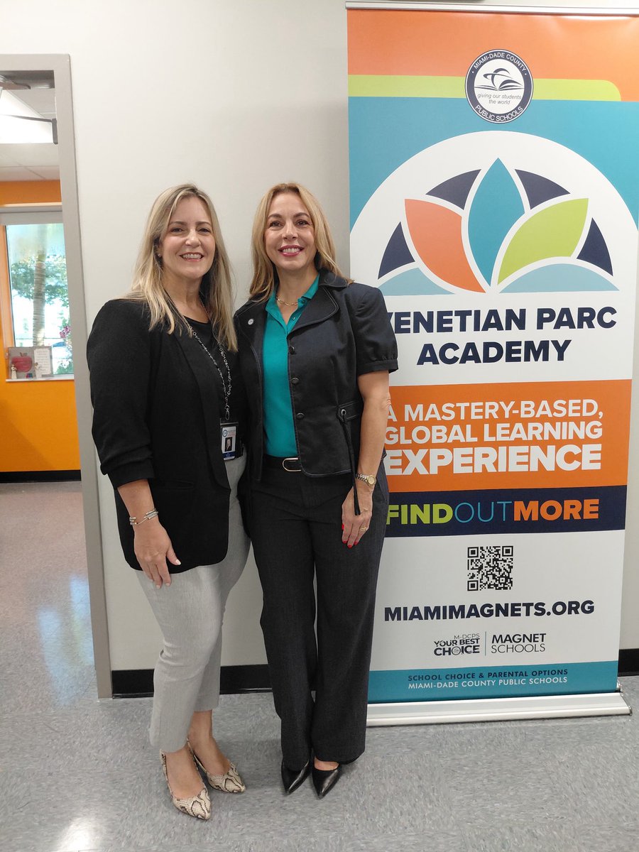 It was a great 1st day at Venetian Parc Academy today! Met the first Reggio Emilia VPK student in the school’s history and reconnected with colleagues and friends from the past. What an amazing school! <a href="/VPATrailblazers/">Venetian Parc Academy</a> <a href="/SuptDotres/">Jose L. Dotres, Ed.D.</a> <a href="/LDIAZ_CAO/">Lourdes Diaz</a> #YourBestChoiceMDCPS <a href="/AcademicsMDCPS/">Division of Academics</a>