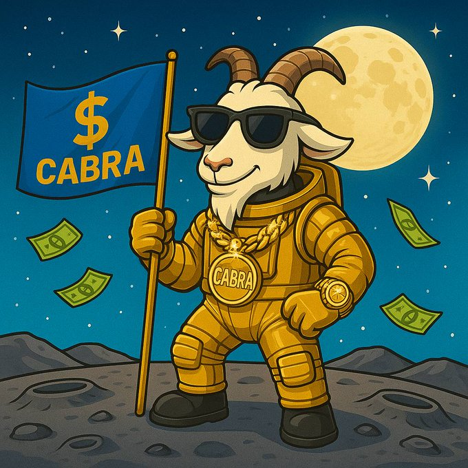 Cabra Coin (@lacabracoin) on Twitter photo 🚀🐐 La cabra ya llegó a la luna 🌕💰
$CABRA dominando el espacio cripto 🏆
¿Estás listo para montar esta ola hacia las estrellas? 🚀💵
Pronto en
<a href="/Rulando_Fun/">Rulando.Fun🔑🧲</a>
!!! 🚀🐐 La cabra ya llegó a la luna 🌕💰
$CABRA dominando el espacio cripto 🏆
¿Estás listo para montar esta ola hacia las estrellas? 🚀💵
Pronto en
<a href="/Rulando_Fun/">Rulando.Fun🔑🧲</a>
!!!