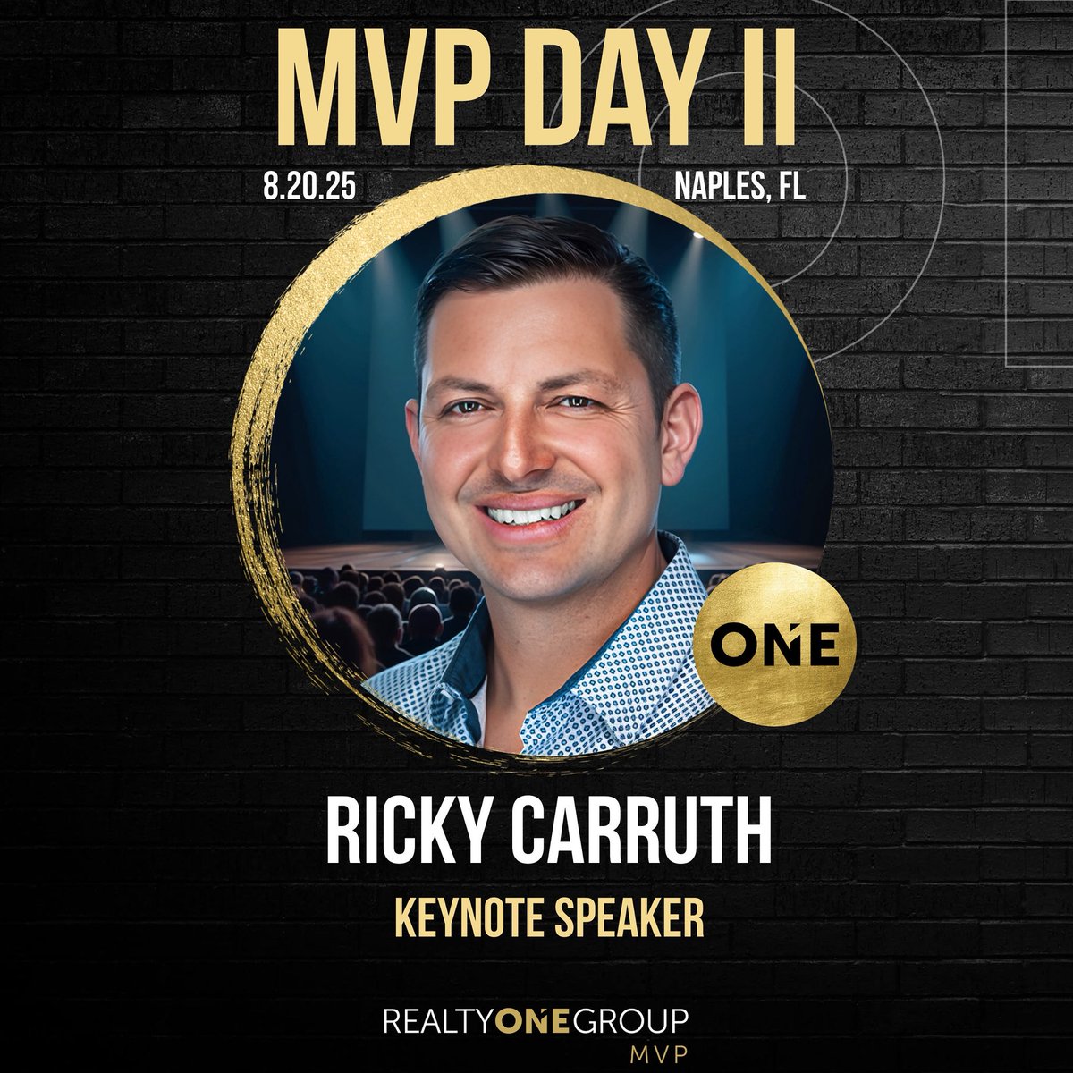 rogmvp's tweet photo. 🔥 BIG ANNOUNCEMENT 🔥
We’re thrilled to announce that Real Estate Coach &amp; Industry Icon Ricky Carruth will be taking the stage at MVP Day II on August 20th in Naples, FL!

@rickycarruth https://t.co/OcgPW3lc4J