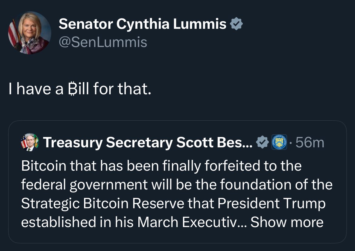BitcoinArchive's tweet photo. The Bitcoin Bill is not priced in. https://t.co/eF0WLZEnpa