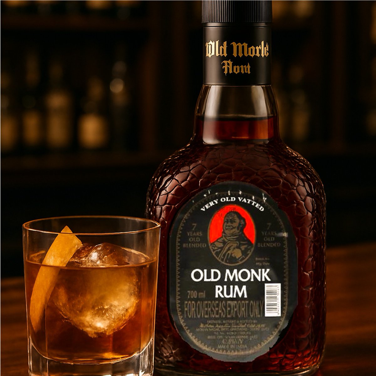 🥃 Friday Old Monk Old Fashioned:
60ml Old Monk 7YR
7.5ml Demerara Syrup
3 Dashes Bitters.
Stir → strain → orange twist.
Caramel, toffee, velvet spice.
Enjoy ✨
#OldMonkRum #FridayRitual

rumshop.co.uk/product/rt165