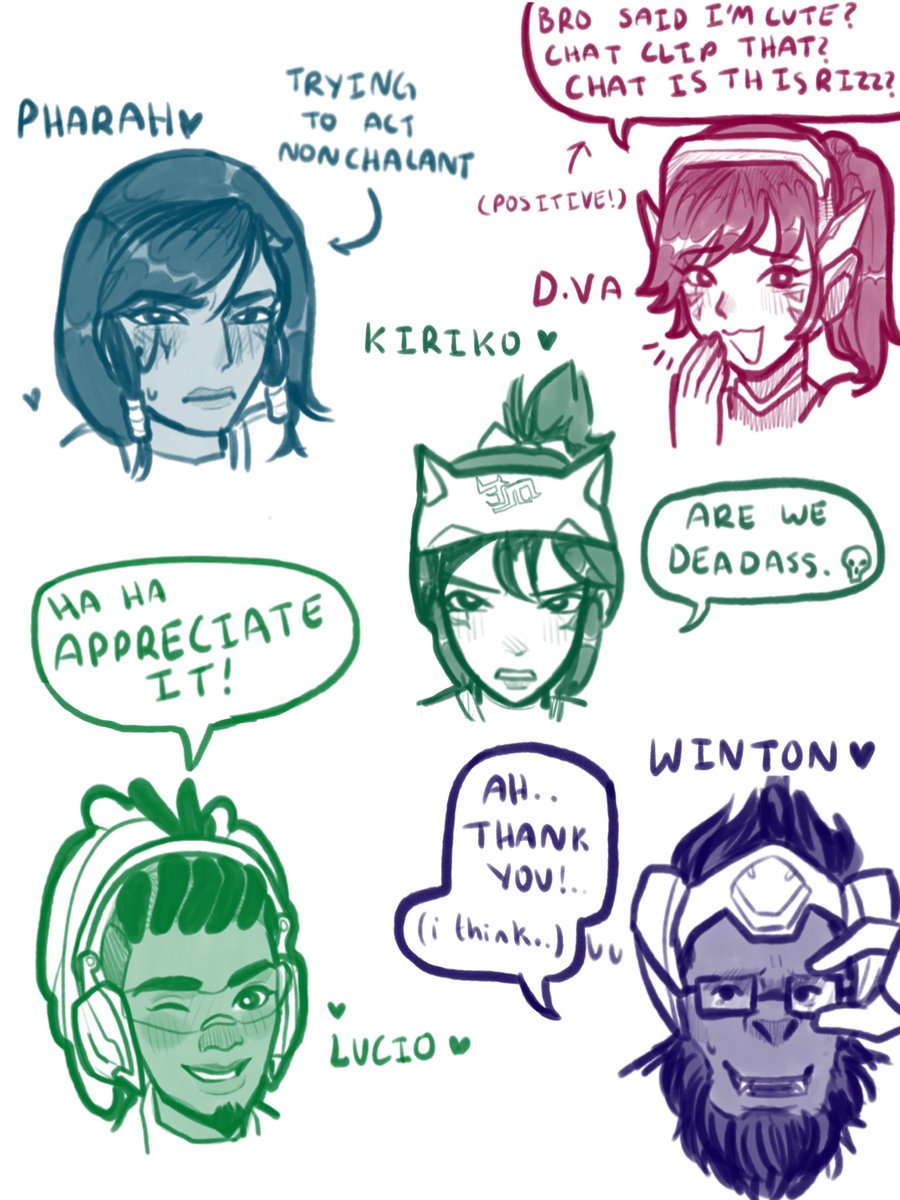 Overwatch characters reactions to you calling them cute!!! Part 4!!
#Overwatch2 #Overwatch2Fanart #OverwatchFanart #overwatch