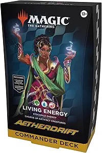 spieltimes's tweet photo. Let's Go! ⭐️ Magic The Gathering Aetherdrift Commander Deck for only $28.49!

(reg $44.99)!
https://t.co/lz1i0FK1SH https://t.co/eNEz84bQmW