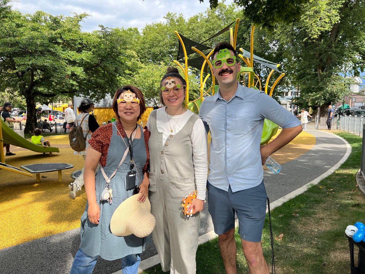 Aug 13: Strathcona CPC + Fieldhouse hosted Summer Morning in the Park at Oppenheimer’s new playground!
Neighbours connected, kids played, and everyone felt welcome!!

Thanks to our volunteers &amp; all who came by! Watch for posters, more events soon!