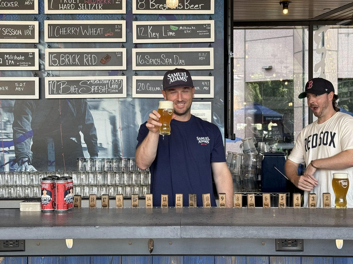 BREAKING: Alex Bregman tells me…

Bregman’s beer is pretty good