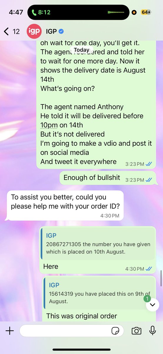 nanda_mannat's tweet photo. @consaff @consaffcircle @jagograhakjago @BandBajaateRaho @thecroindia @consaff @IGPcom @jagograhakjago #fraud #deliveryfail @complainthub_in @CGSIndiaGSI https://t.co/fvs4vFQoot
