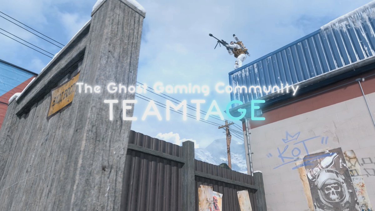 THE GHOST COMMUNITY TEAMTAGE. 

Edited by <a href="/CollieVFX/">Collie</a>, <a href="/PrmaMVM/">AV8 Prma🏄‍♂️</a>, &amp; <a href="/obey_n8/">N8</a> 

THIS SATURDAY - 5PM EST.