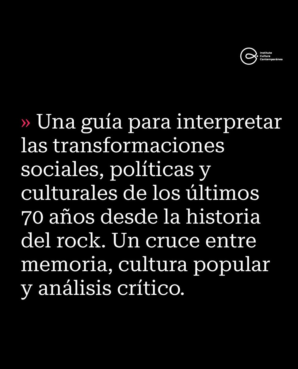 QUIEEEREN ROCK??

Si te apasiona el género desde la comunicación, la producción, la investigación o desde el alma…

Seminario | Inicia en septiembre | Online | 7 semanas
En vivo: Lunes 18:30h ARG / 17:30h CH / 16:30h PE

La historia viva del #rock en el ICC
🤘🏼🎸

<a href="/DirtyOrtiz/">Dirty Ortiz</a>