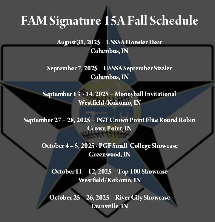 FAM Signature 15A tweet media