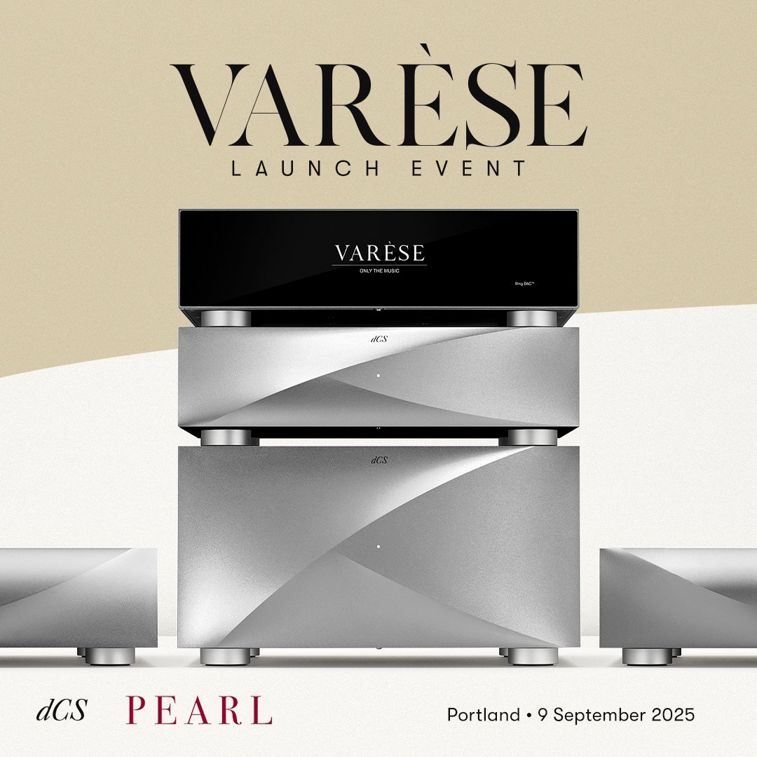 Experience #dCSVarèse in the heart of #Portland, Oregon with our friends &amp; partners <a href="/pearlaudiovideo/">Pearl Audio Video</a> Tuesday 9th of September: 6-9pm

Full info &amp; to RSVP link: 
dcsaudio.com/events/meet-dc…

#hifi #audiophile