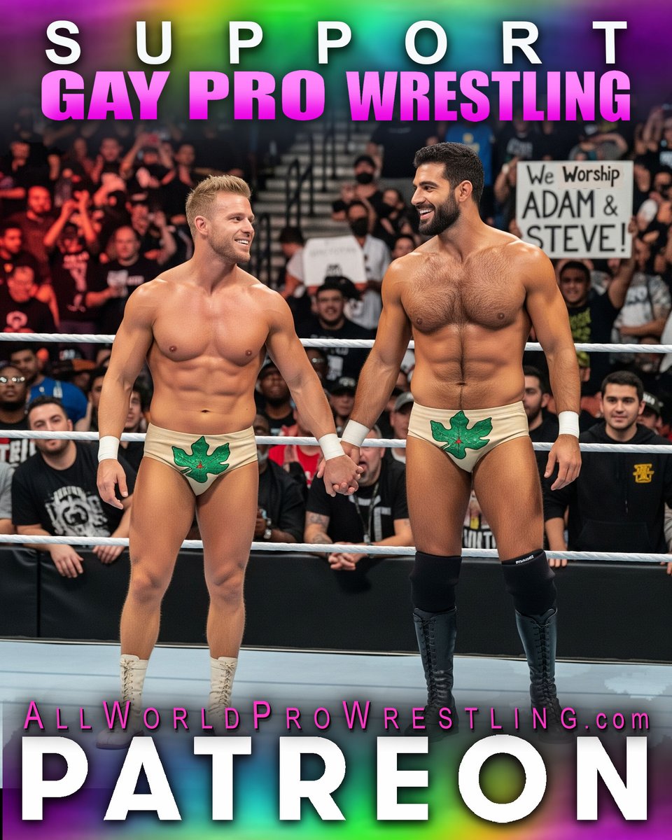 RowdyArmstrong's tweet photo. SUPPORT GAY PRO WRESTLING: https://t.co/s45uoFBIpg
ADAM & STEVE featured in RA3 COMING SOON!
#GayProWrestling #AllWorldProWrestling #RowdyArmstrong #ProWrestlers #prowrestling #GayWrestling #ProWrestlingFiction #patreon #tagteam #adamandstevenotadamandeve #adamandsteve #figleaf https://t.co/mwMIHrCtsN