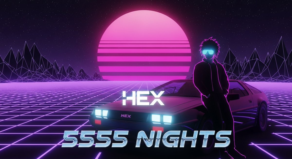 cryptosongx's tweet image. This one is for the Hexicans. Presenting "5555 Nights," a Synth-Pop anthem dedicated to the culture and community of HEX. &amp;gt;&amp;gt;  youtu.be/zj4qrbGXoS8?si… 

#HEX #RichardHeart #CryptoSong #Synthwave #CryptoMusic #PulseChain #PLS #Staking #DeFi #Tshares #Bitcoin  HEX Song, HEX, Richard