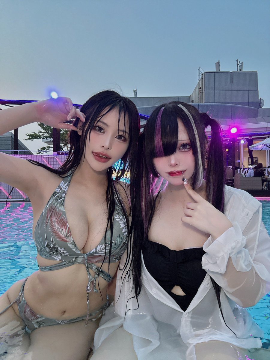 ナイトプール💓 https://t.co/JUeubHNTPw