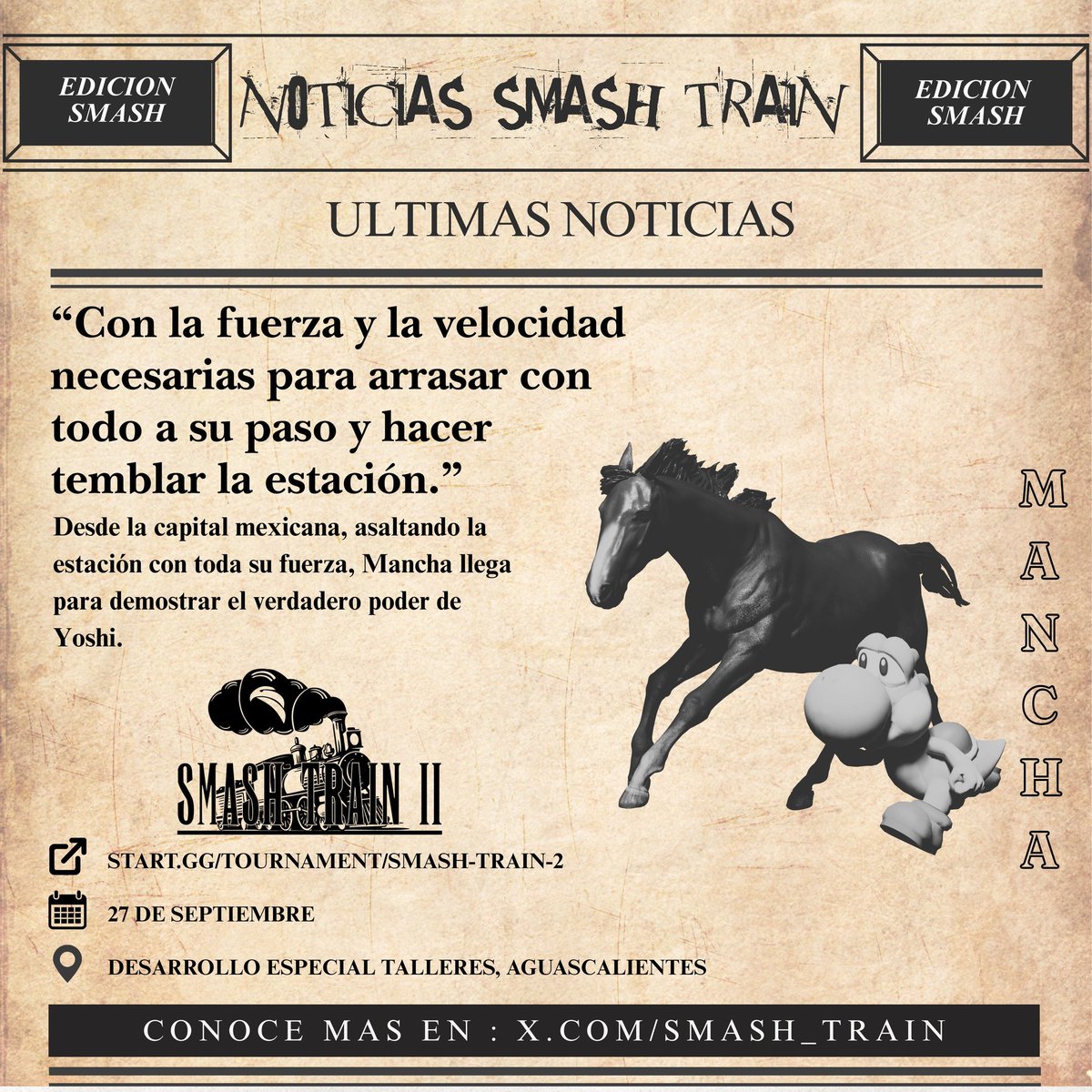 LOS DINOSAURIOS LLEGAN A LA ESTACIÓN DESDE LA COLMENA🦖🐝

<a href="/abicomala/">Cosmic | Mancha</a> regresa a la estación para demostrar por que es de los mejores Yoshi's a nivel nacional 🇲🇽

¿Listos para abordar?

Recuerden que mañana es el último día para pagar Fase 1 🫡

#AcrossTheStation🚂
